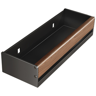 纳纳胡桃木厨房壁挂置物架调料架多功能墙上架子免打孔墙角收纳架