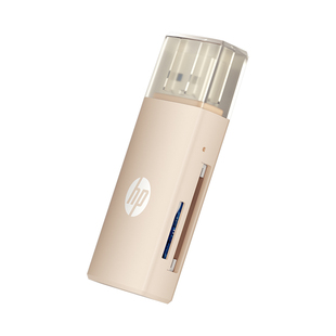 惠普读卡器相机sd卡tf同读二合一usb3.0高速读取ccd转换器行车记录仪内存储存卡适用手机笔记本台式otg电脑