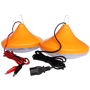 12伏摆摊灯夜市灯电瓶灯飞碟灯60V低压灯摆摊车专用灯户外照明灯