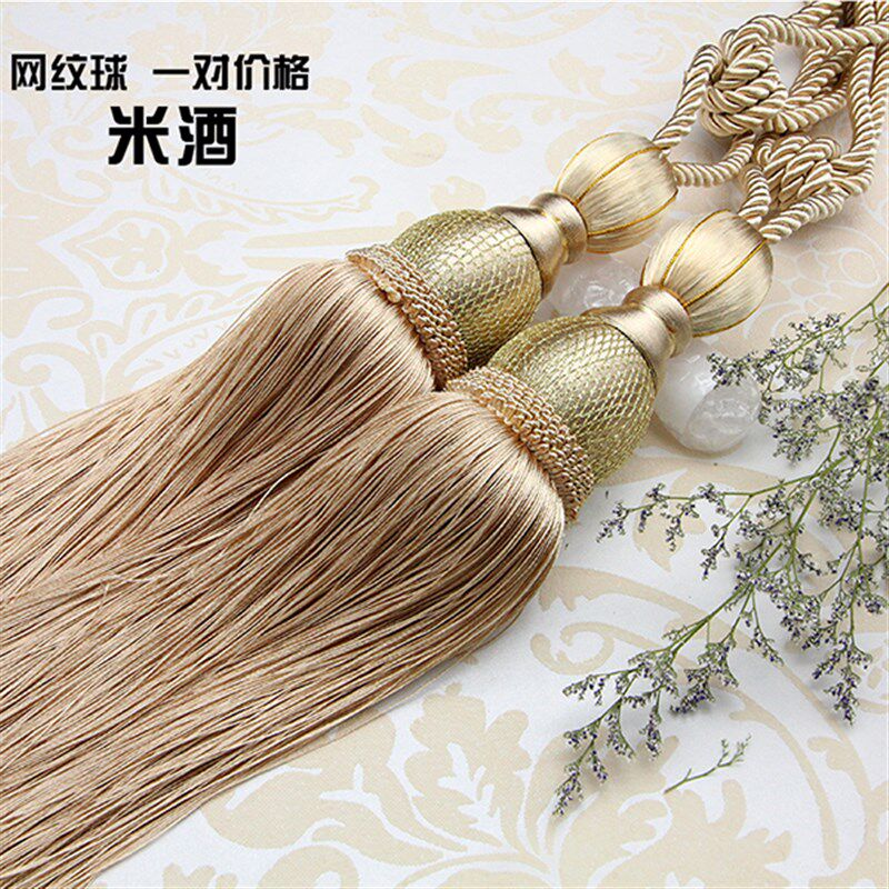 网红绳绑带带挂绑一对扎s束带窗帘窗帘窗帘配件扣扎绳绳子装饰u.