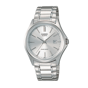卡西欧手表男casio石英商务休闲简约指针日历情侣表 MTP-1183A-7A