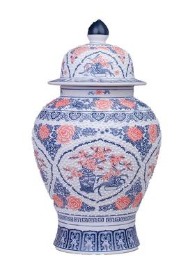 景德大展陶瓷花瓶客厅装饰品中式