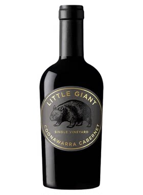 澳洲小巨人Little Giant设拉子赤霞珠单一园老藤干红葡萄酒375ml