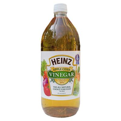 美国亨氏苹果醋酿造食醋5%醋酸