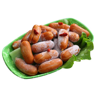 开花脆皮肠 180g  烟熏小脆香肠 一口一个 火锅串串食材 肉味浓