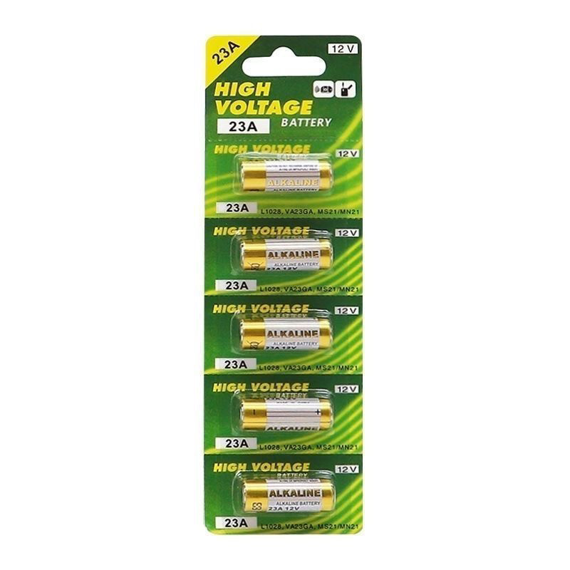 23A 12V电池12v23a电动车库卷帘门铃23a12v遥控器小号27a 12v电池