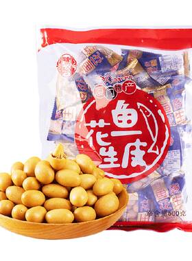鹭珍厦门鱼皮花生香郁酥脆500g