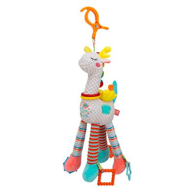 婴儿推车挂件0-1岁宝宝摇铃毛绒床铃床挂安全座椅安抚玩具3-6个月