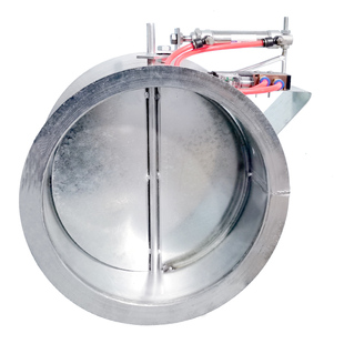 气动控制插板阀DN300DN400不锈钢304除尘系统 通风管道自动调节