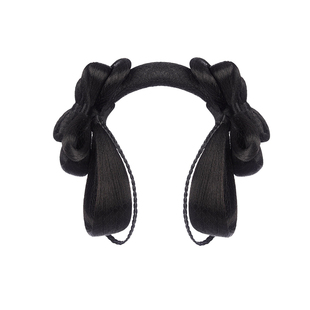 汉服假发古风一体式全套头饰蝴蝶结发包盘发发髻古装明制垫发造型