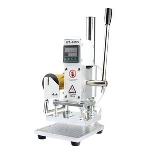 烫金机小型手动压唛机成品包包鞋垫手机壳皮带钱包木PU压痕烙印机