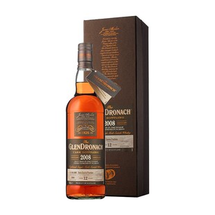 【高地】格兰多纳12年2008苏格兰进口单一麦芽威士忌Glendronach