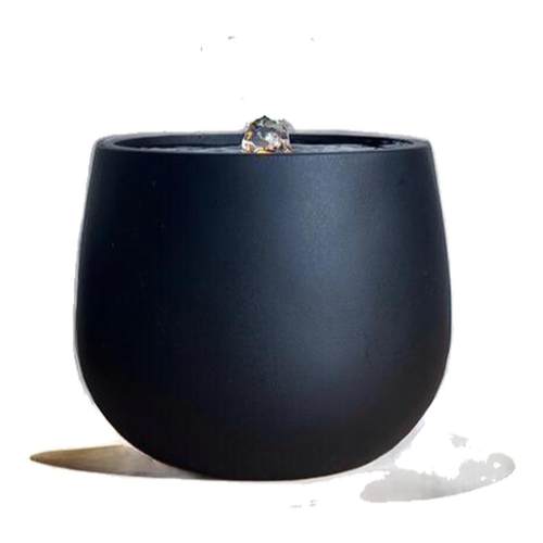 现代轻奢流水摆件喷泉循环水景家居办公桌面招财水钵送礼禅意摆件