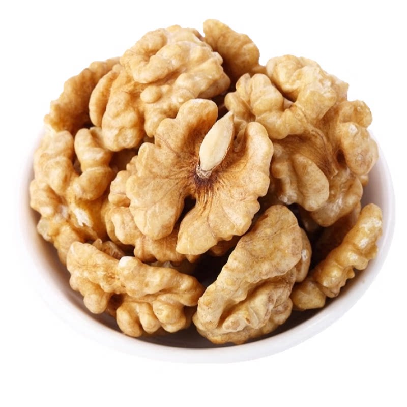 新疆纸皮核桃仁新货原味阿克苏185核桃生核桃仁坚果零食袋装手剥