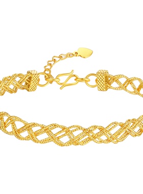 【新年礼物】周大生几何手镯