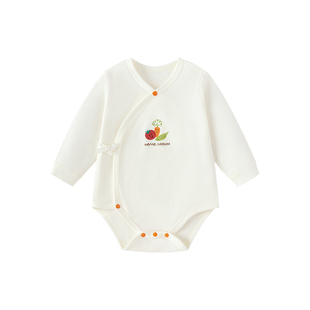 【清仓】babylove【纺软织柔】新生儿包屁衣春秋三角哈衣知蔬达理