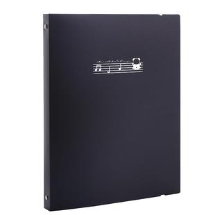 活页A4乐谱夹可改写不反光合唱团文件夹中国红钢琴谱夹办公资料册