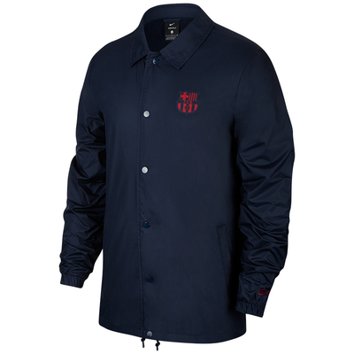 Nike/耐克正品 SHIELD 巴萨男子足球运动夹克外套 AT4467-451