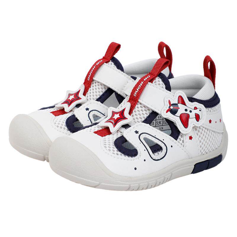 Dr.Kong江博士童鞋春夏薄底赤足镂空透气宝宝男女婴儿步前鞋软底