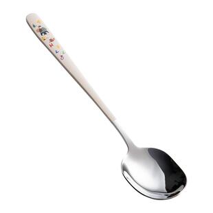 onlycook儿童勺子316不锈钢长柄汤匙食品级家用吃饭调羹宝宝餐具