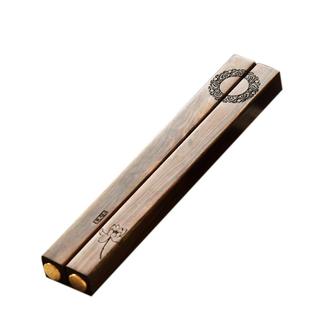 实木镇纸镇尺刻字学生定制大号一对书法用品压纸小摆件创意压书器