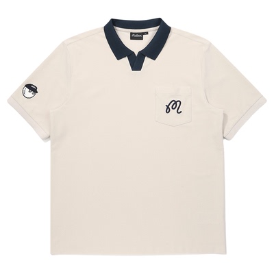 韩国MALBON高尔夫球服男短袖T恤