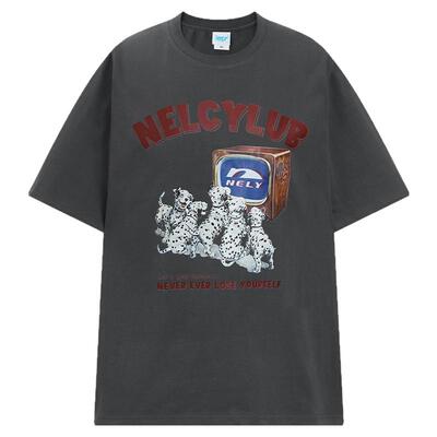 小尼力斑点狗短袖T恤tee