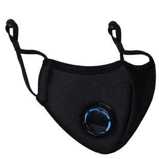 维康呼吸阀防哈气眼镜口罩3d立体显瘦男潮秋冬保暖女时尚黑1128n