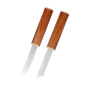 【2025新款热销】龙凤鸳鸯双刀切菜切肉削皮锋利水果刀便携二合一