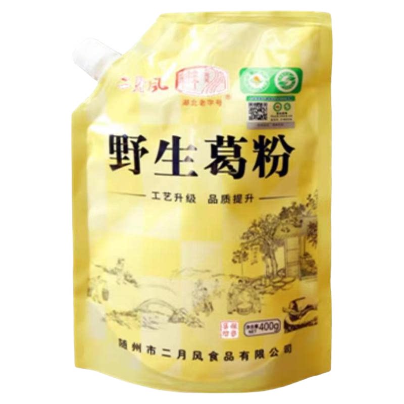 二月风食品厂家有机葛粉膳食纤维早餐养生代餐粉野柴葛根粉批发