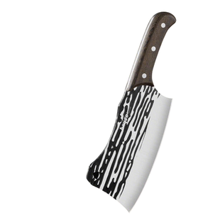 拜格砍骨头专用刀家用斩骨刀高硬度屠夫剁骨刀锻打加厚商用斩切刀