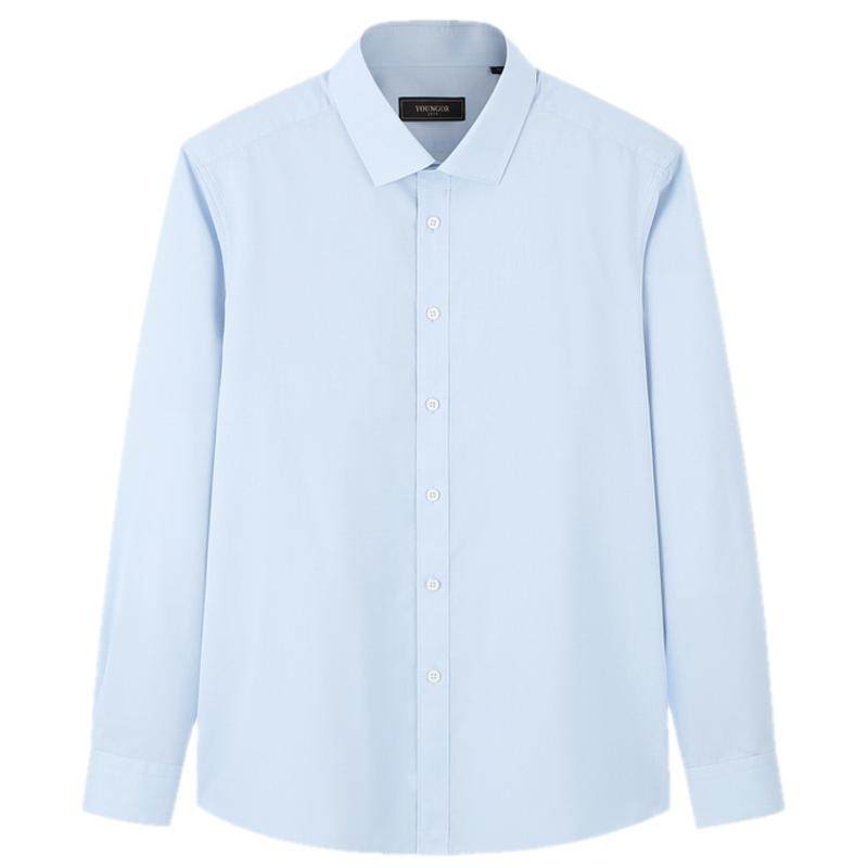 【格纹DP免烫】雅戈尔官方26春秋新品商务休闲修身通勤长袖衬衫男