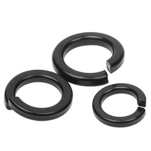 黑色304不锈钢弹垫开口弹簧垫圈垫片加厚华司介子M2M3M4M5M6-M33