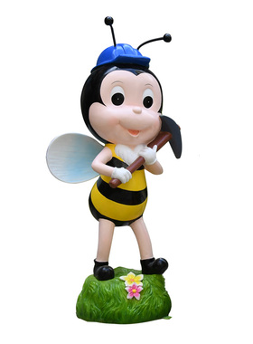 公园户外卡通亨竹玻璃钢