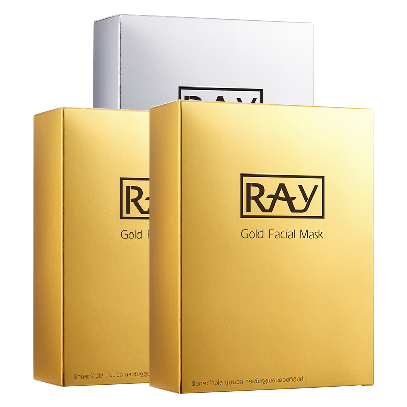 【自營】Ray泰國補(bǔ)水蠶絲面膜10片/盒*2保濕去黃提亮貼片面膜男女