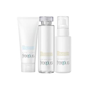 Freeplus/芙丽芳丝洁面护肤套装清爽水乳100ml+160ml+100ml*1套