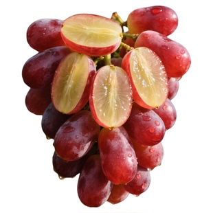 四川大凉山克伦生无籽红提孕妇水果新鲜当季10斤脆甜无籽葡萄整箱