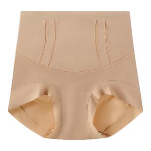 宜可露粉底液高腰内裤女10A抗菌隐形无痕不透肤轻塑美体三角裤头
