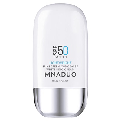 MNADUO高倍防晒霜隔离轻薄清爽50