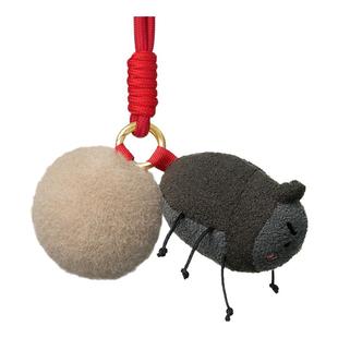 问童子 奋斗挂偶 昆虫 毛绒玩具包小挂件钥匙扣公仔礼物