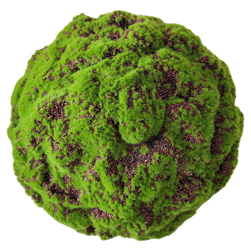 吊顶苔藓花球空间悬挂植物造景
