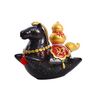 马到成功马年摆件小马公仔办公室桌面吉祥物装饰新年创意礼物礼品