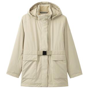 AIGLE艾高女士棉服秋冬季防风防雨棉外套户外保暖舒适棉衣棉袄