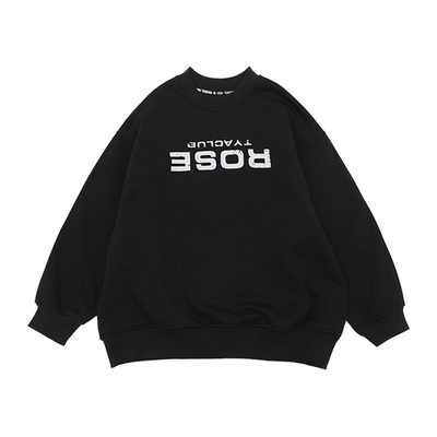 男童加绒裤子韩版上衣加厚套头衫