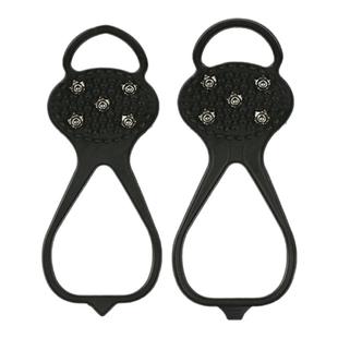 户外冰爪防滑鞋套儿童登山神器老人通用滑雪路面防摔倒冰抓鞋套链