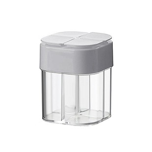 调料盒套装组合盐罐四合一体糖味精家用厨房大容量防潮调味料盒