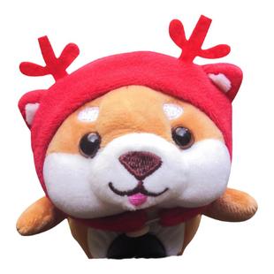 儿童平衡车滑步车把立保护套护胸防撞击车头把手可爱个性玩偶公仔