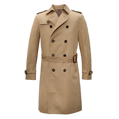 中长款风衣JODOLL秋季商务休闲