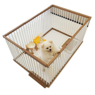 萌小宝加密加厚狗笼子小中大型犬宠物围栏室内家用自由组合可扩展