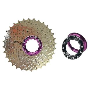 红移山地公路车车铝合金飞轮锁盖11齿12T配件超轻卡式飞轮锁紧盖